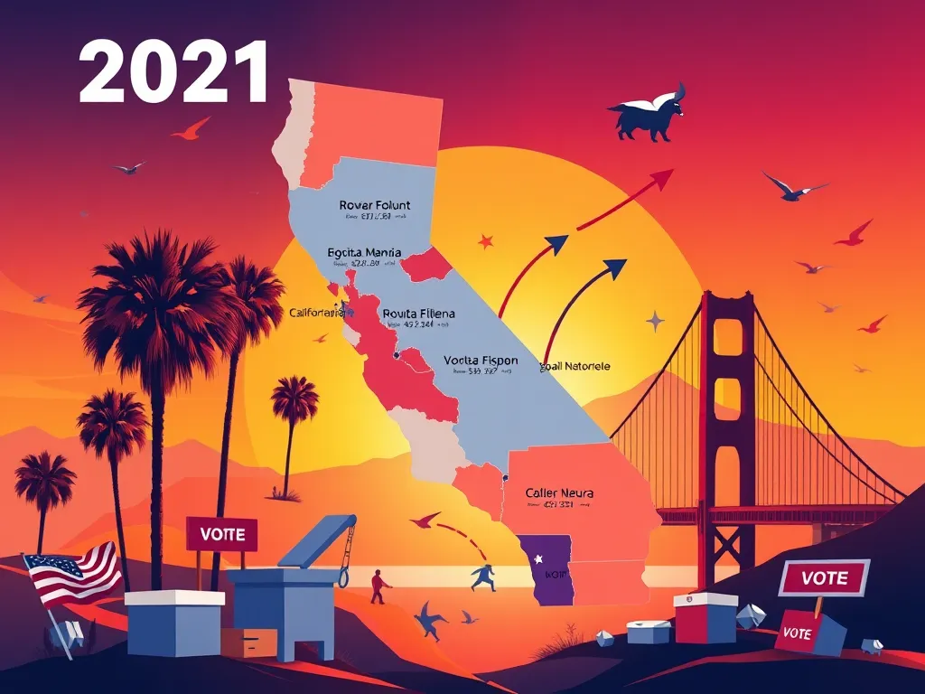 Insights into the 2021 California Governor Election Outcomes